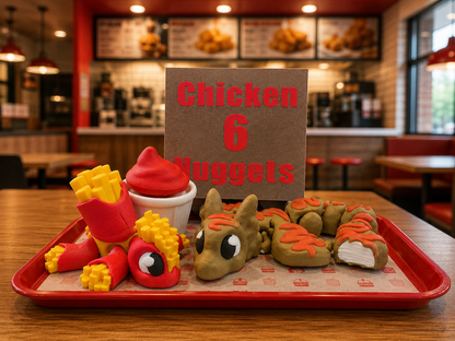 Chicken Nugget Dragon Meal