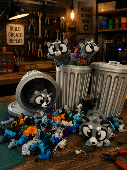 Trash Panda Cleanup Crew